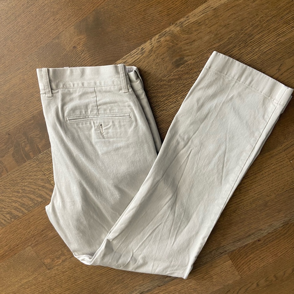 J. Crew Flex Beige Trousers